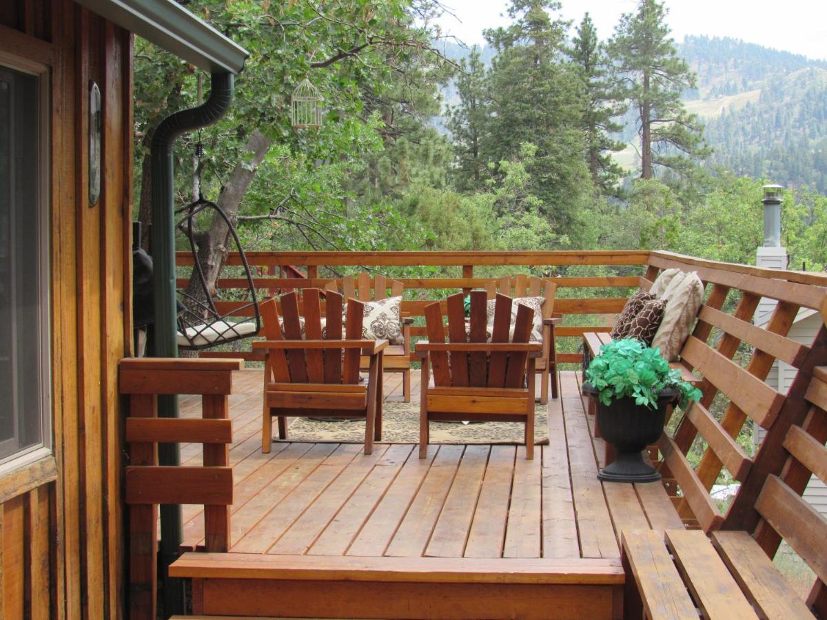 Hillside Hideaway -View Of Ski Slope From Charming Deck Villa Big Bear Lake Exterior photo