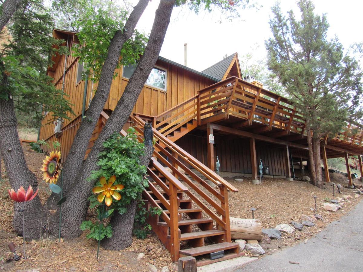 Hillside Hideaway -View Of Ski Slope From Charming Deck Villa Big Bear Lake Exterior photo